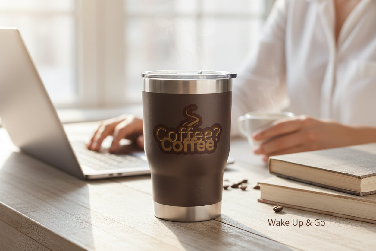 COFFEE sticker- Vinly/Waterproof