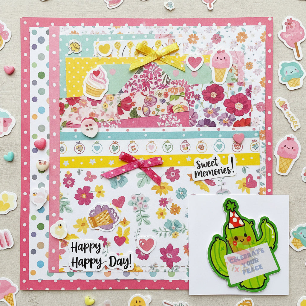 Celebrate your peace- CACTUS Vinyl/Waterproof