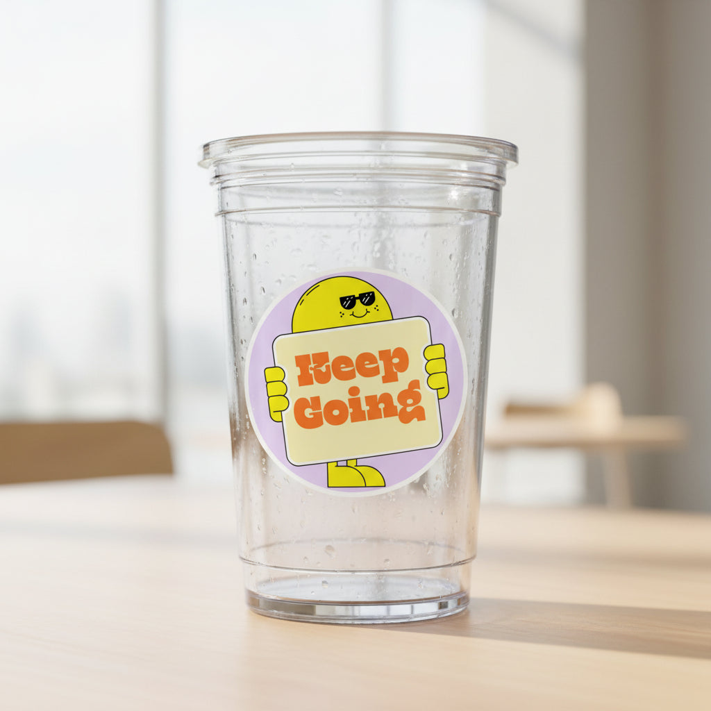 KEEP GOING- Vinly/Waterproof/Matte