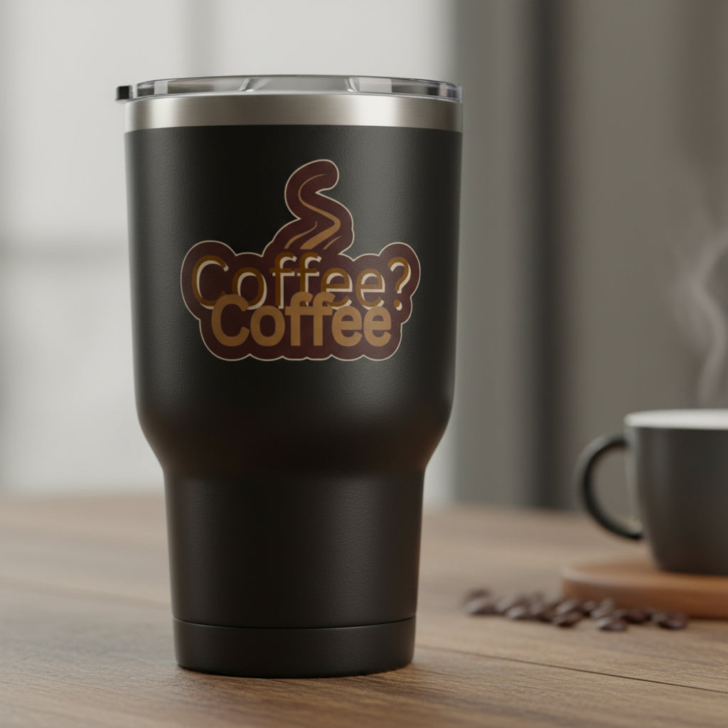 COFFEE sticker- Vinly/Waterproof