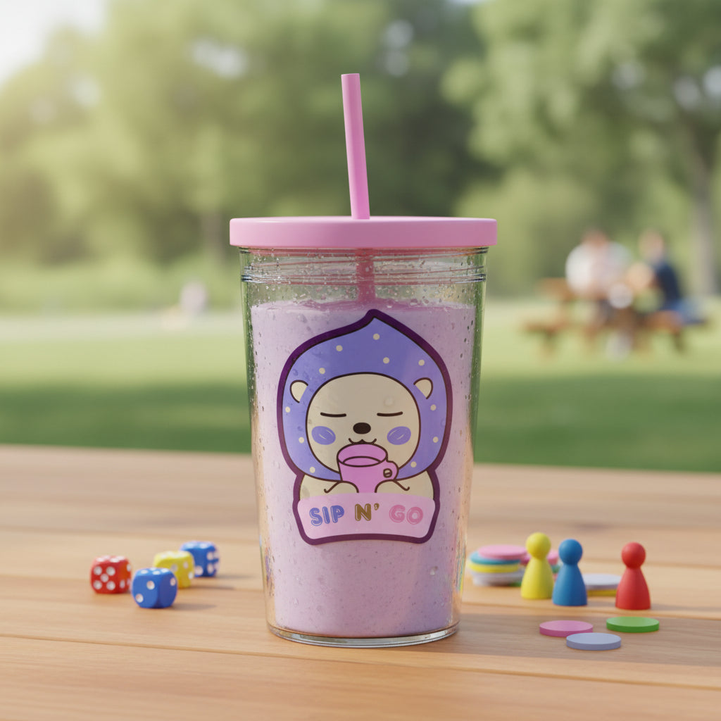 SIP N GO- Vinyl/Waterproof/Matte