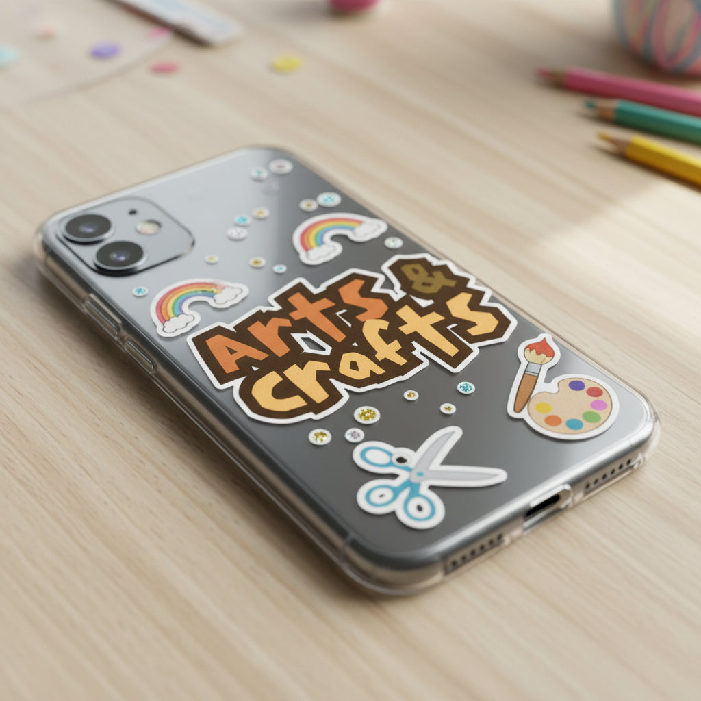 ARTS & CRAFTS Light green- Vinyl/Waterproof/Matte