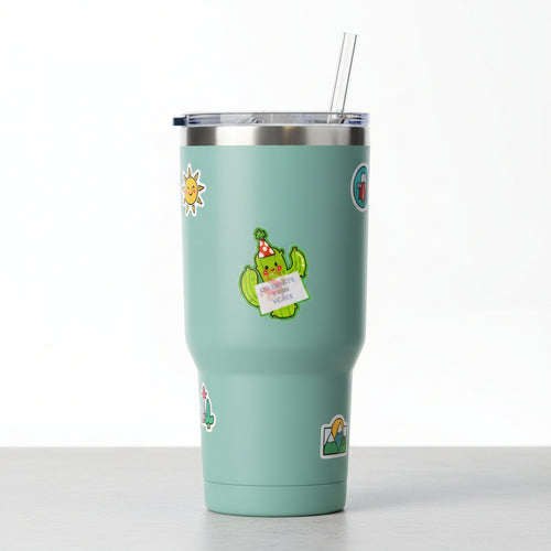 Celebrate your peace- CACTUS Vinyl/Waterproof