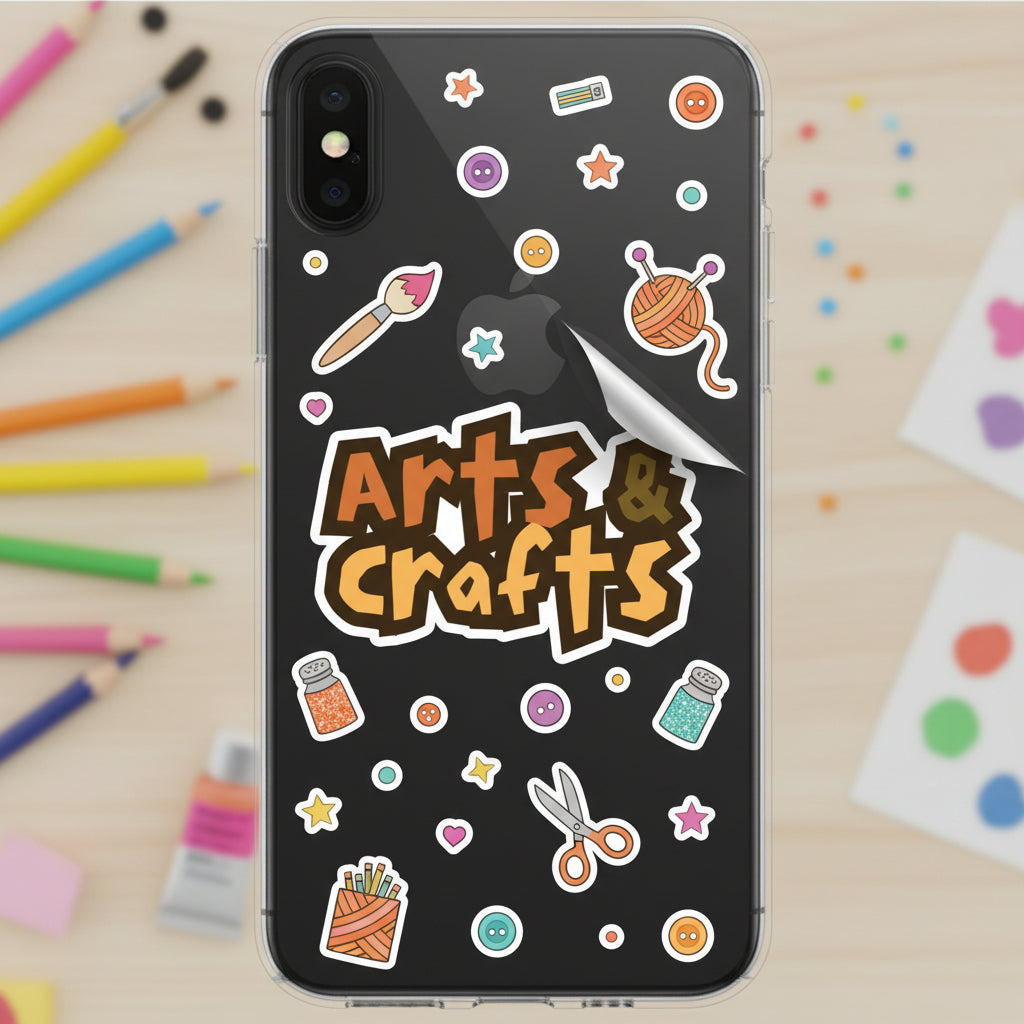 ARTS & CRAFTS Light green- Vinyl/Waterproof/Matte