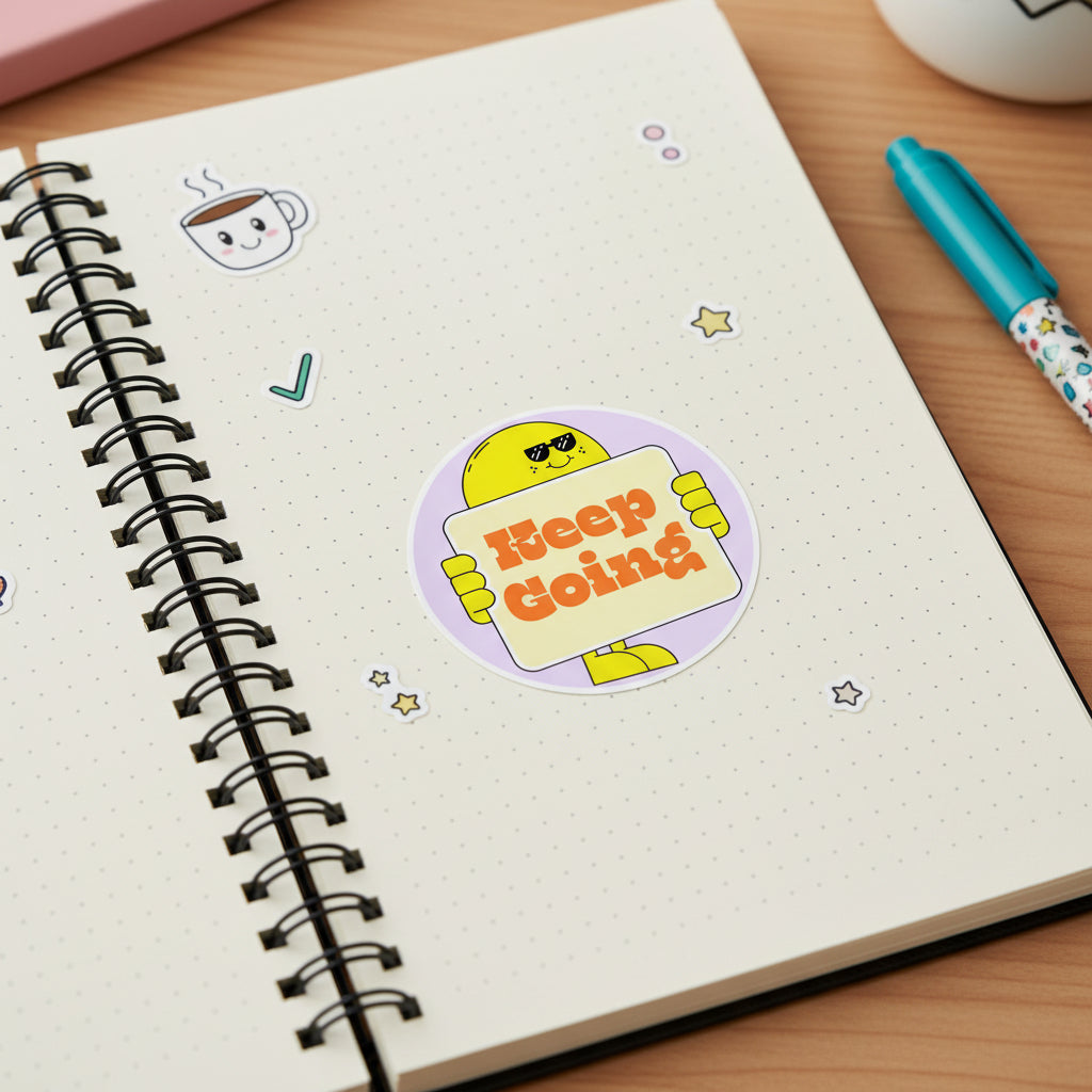 KEEP GOING- Vinly/Waterproof/Matte