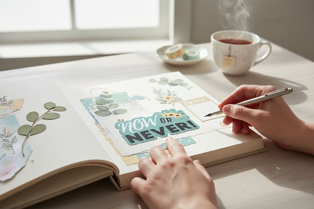 NOW OR NEVER- Vinyl/Waterproof/Matte