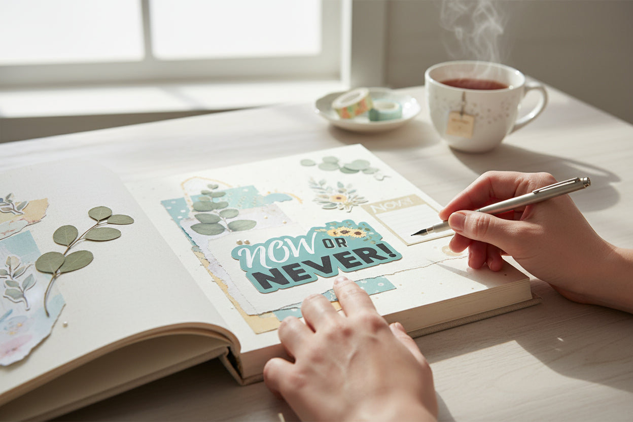 NOW OR NEVER- Vinyl/Waterproof/Matte