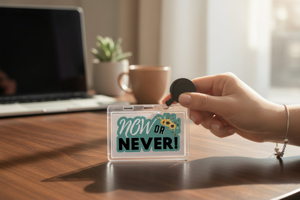 NOW OR NEVER- Vinyl/Waterproof/Matte