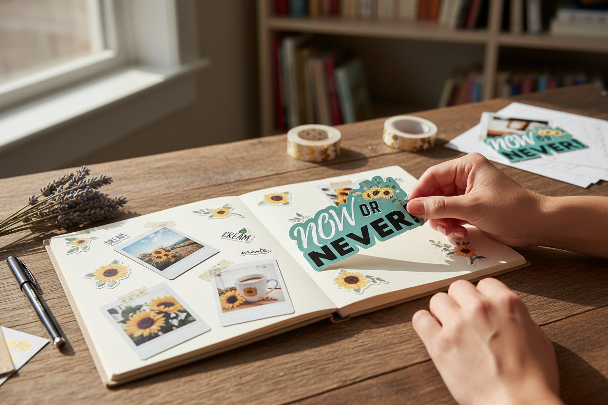 NOW OR NEVER- Vinyl/Waterproof/Matte